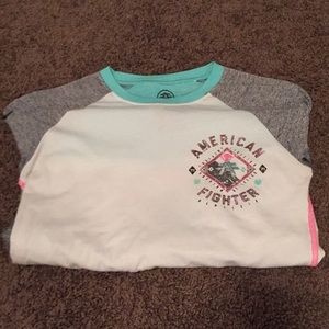 American Fighter 3/4 sleeve